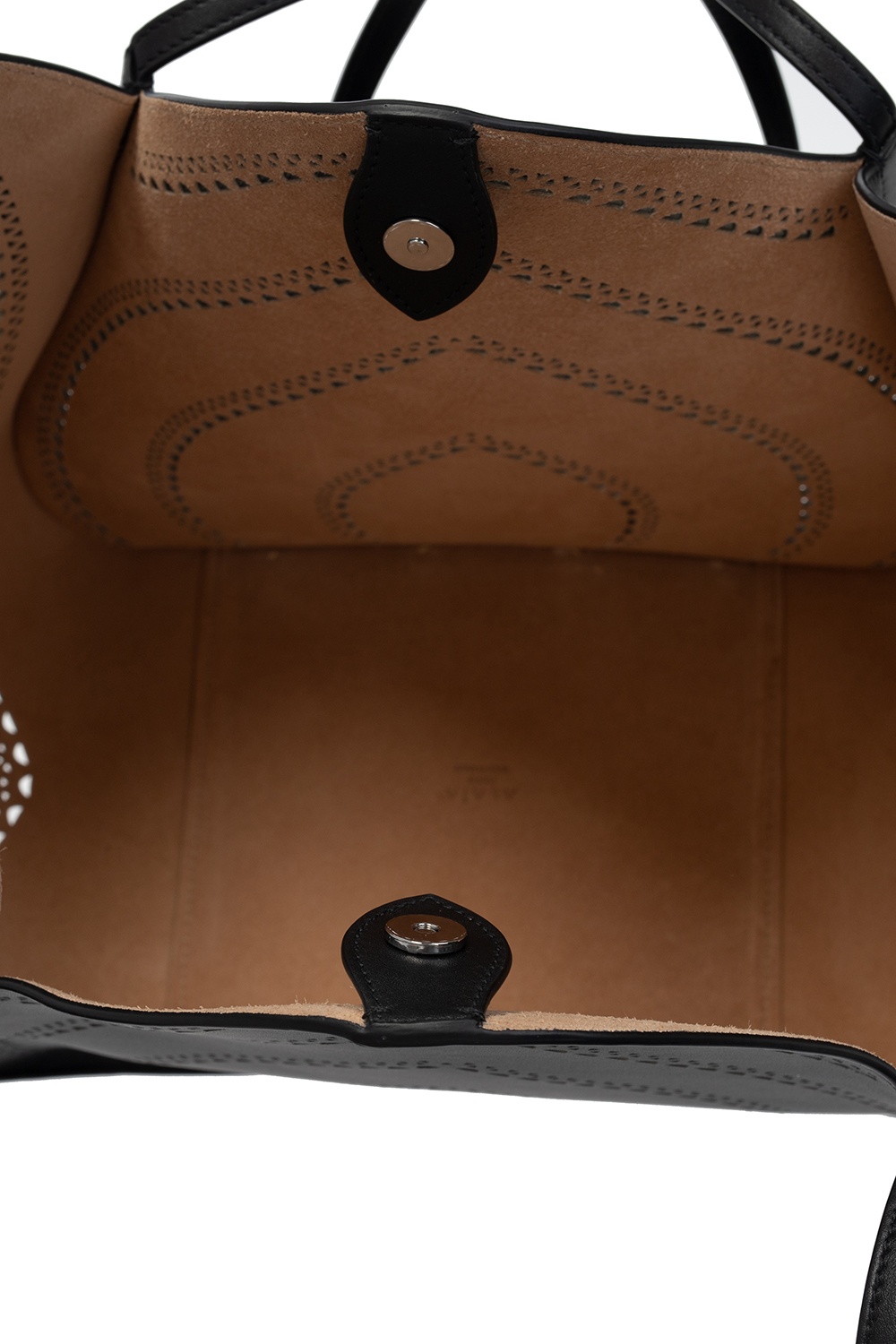 ALAIA AA9J2313T611A000 関税送料込 Lili' leather shopper bag Alaïa - the north face em bag